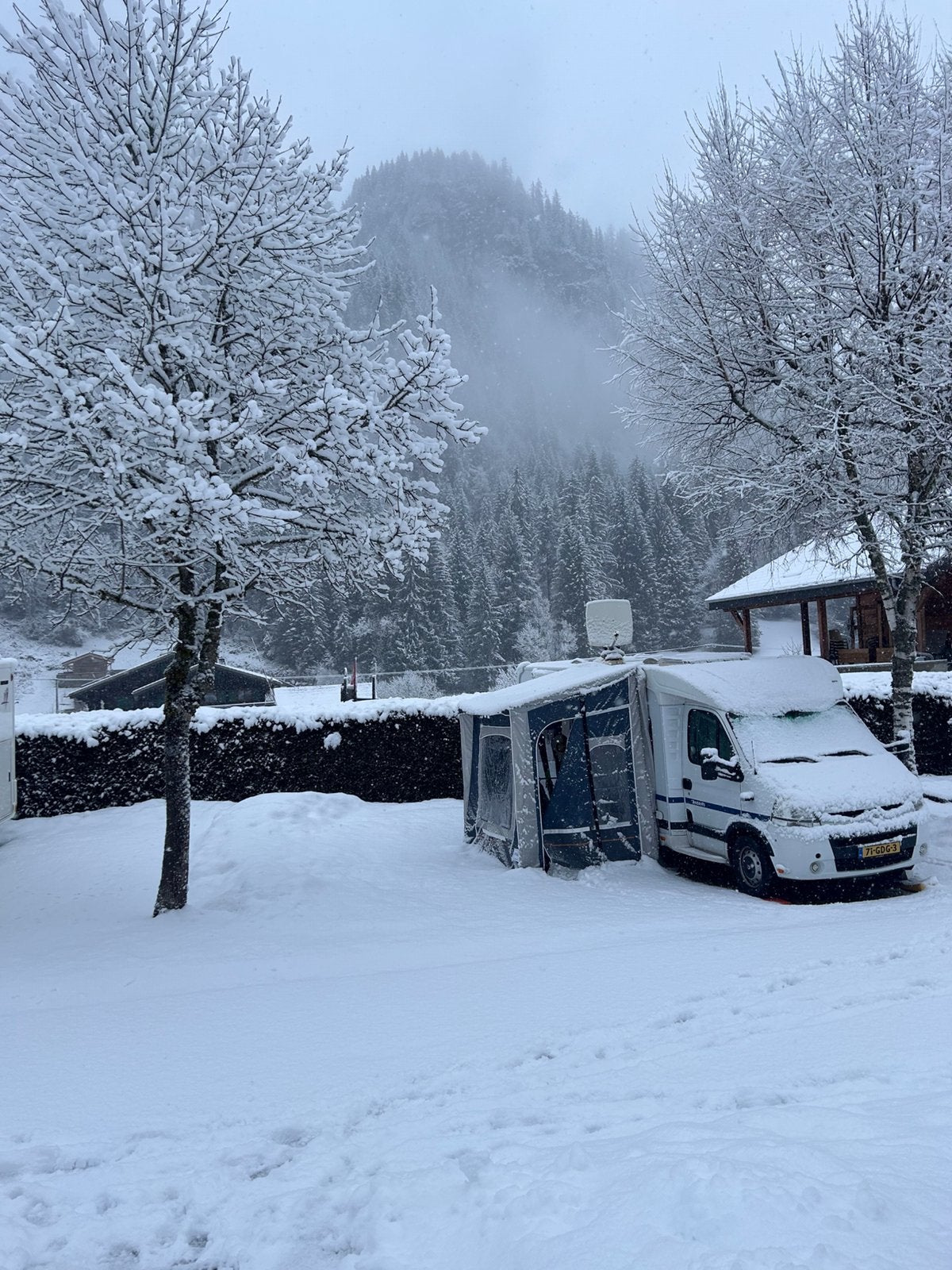 Wintertent, Caravans en Kamperen, Ophalen, Gebruikt