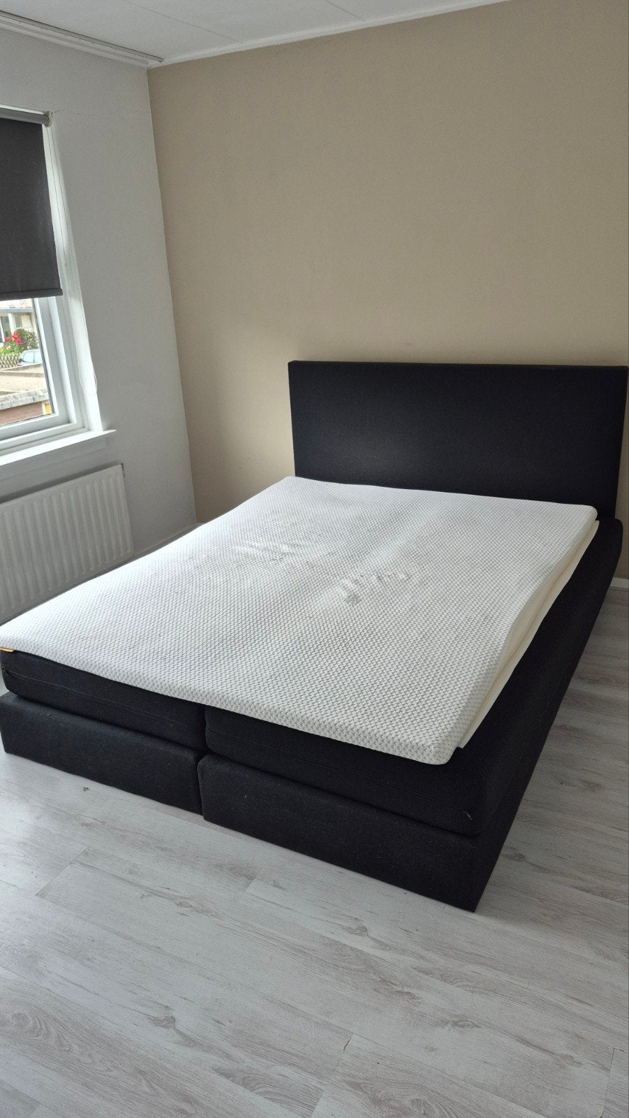 Boxspring 1.60 bij 2.00, Ophalen, Tweepersoons, 160 cm