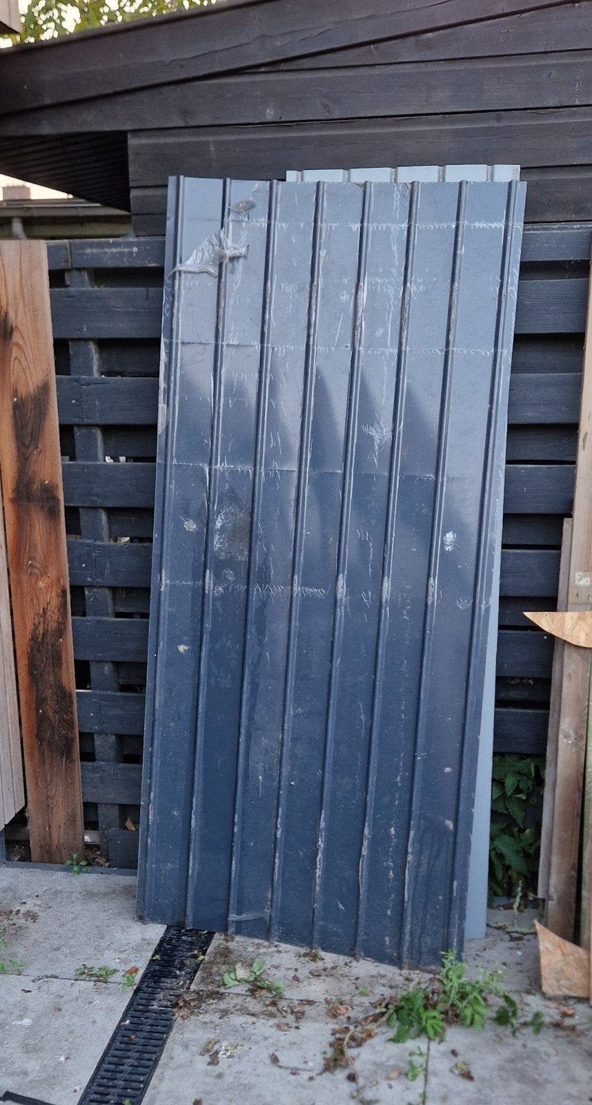 Damwandplaat nieuw, Tuin en Terras, Schuttingen, Ophalen, Minder dan 3 meter, Minder dan 1 meter, Nieuw