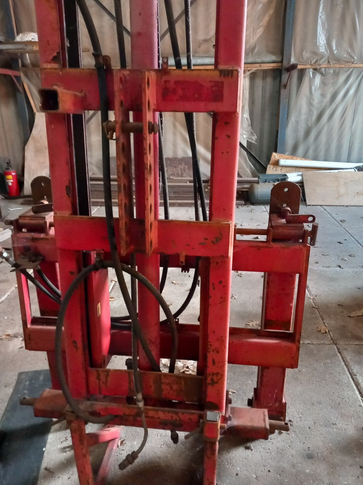 WIFO Heftruckmast voor Tractor, Ophalen, Akkerbouw, Transport