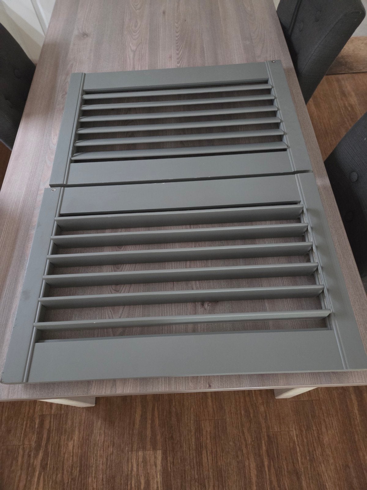 Set van 2 Houten Shutterpanelen (70x 47), Doe-het-zelf en Verbouw, Ophalen, Gebruikt, Minder dan 80 cm, Minder dan 200 cm