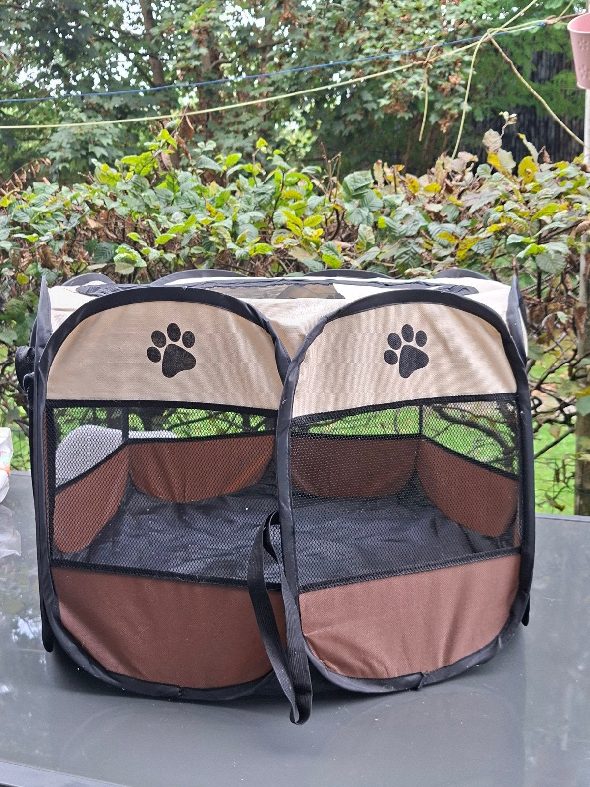 Te koop: Opvouwbare puppyren / dierenren - Zo goed als nieuw, Ophalen, Zo goed als nieuw