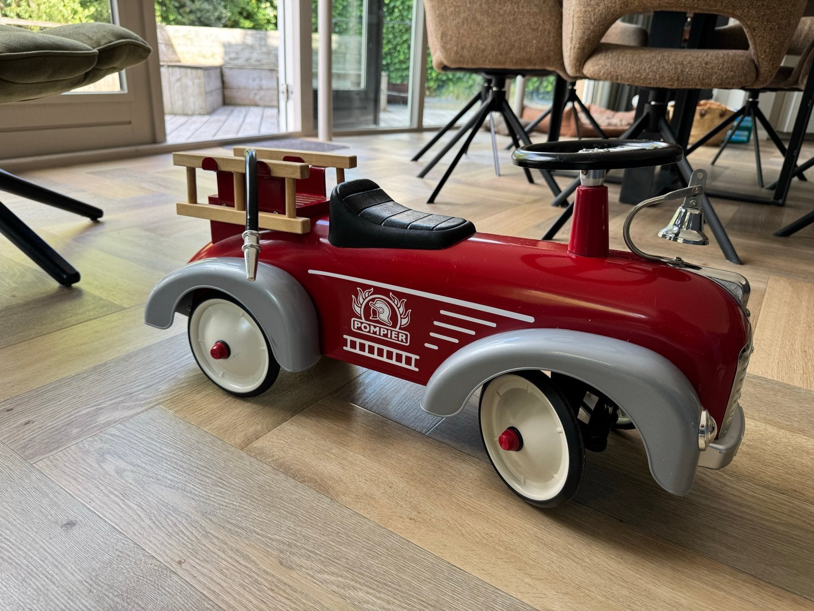 Baghera Pompier Loopauto - Vintage Brandweerwagen, Ophalen, Gebruikt