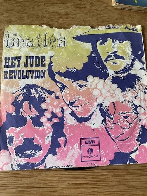 Single The Beatles - Hey Jude, Gebruikt, Pop, 7 inch, Ophalen of Verzenden