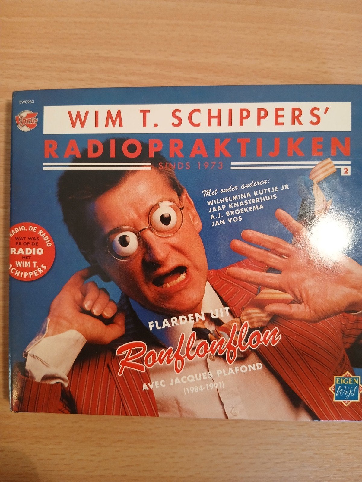 Cd: Wim T. Schippers Radiopraktijken flarden uit Ronflonflon, Boxset, Cabaret of Kleinkunst, Ophalen of Verzenden, Nieuw in verpakking