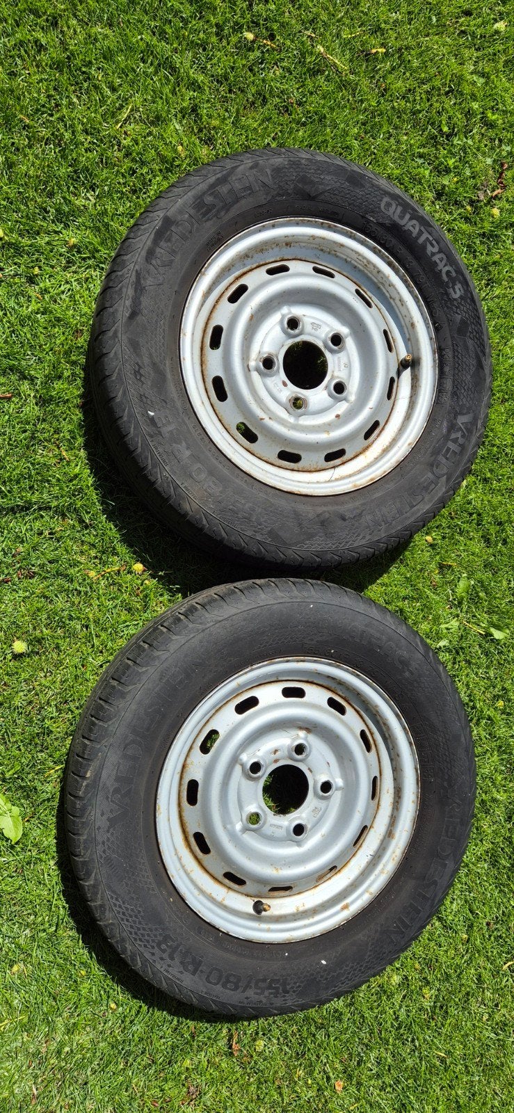 Aanhangwagen velgen 13 inch all season, Auto diversen, Aanhangwagen-onderdelen, Ophalen, Gebruikt