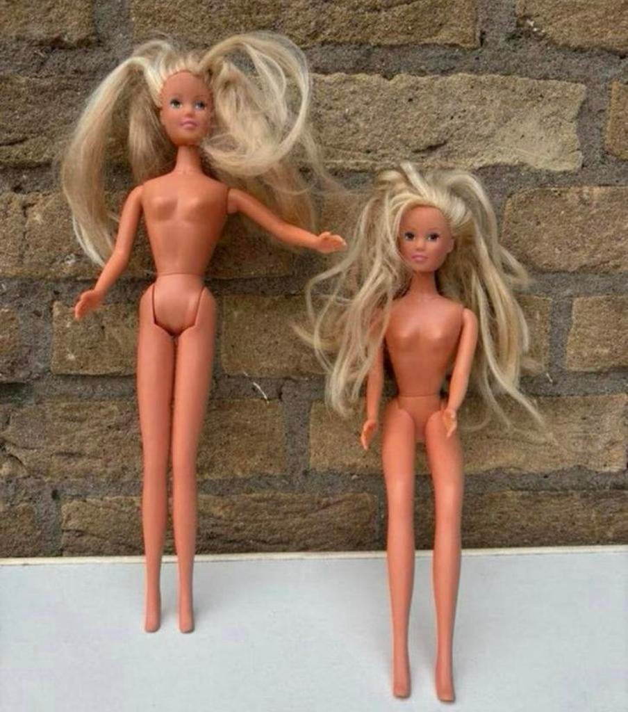 2x Barbie Simba beach poppen In zeer goede conditie, Kinderen en Baby's, Speelgoed | Poppen, Ophalen of Verzenden, Gebruikt, Barbie