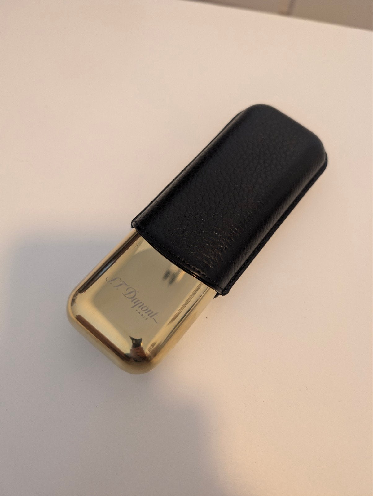 S.T. Dupont 2 Leather Cigar Case, Ophalen of Verzenden