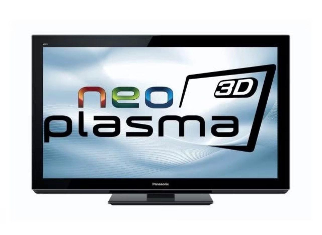 Panasonic plasma tv 55 inch, Ophalen, Gebruikt, Full HD (1080p), Panasonic