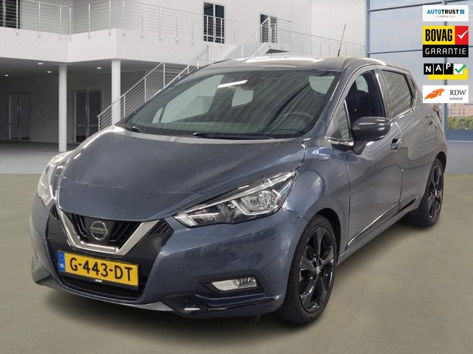 Nissan Micra 1.0 IG-T N-Sport 1e Eigenaar 21.900 km +NAP NL-, Auto's, Nissan, 101 pk, Euro 6, Origineel Nederlands, Grijs
