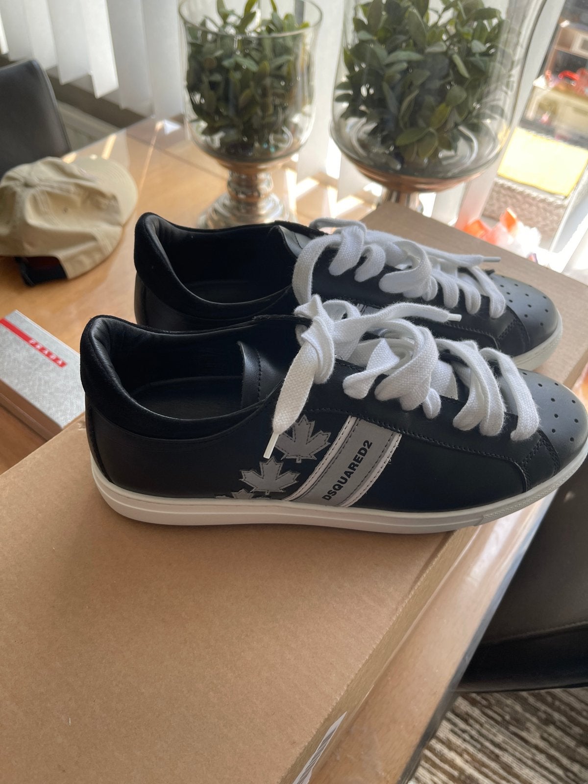 Nieuwe Dsquared2 Sneakers Maat 42 Zwart, Verzenden, Nieuw, Zwart, Sneakers of Gympen