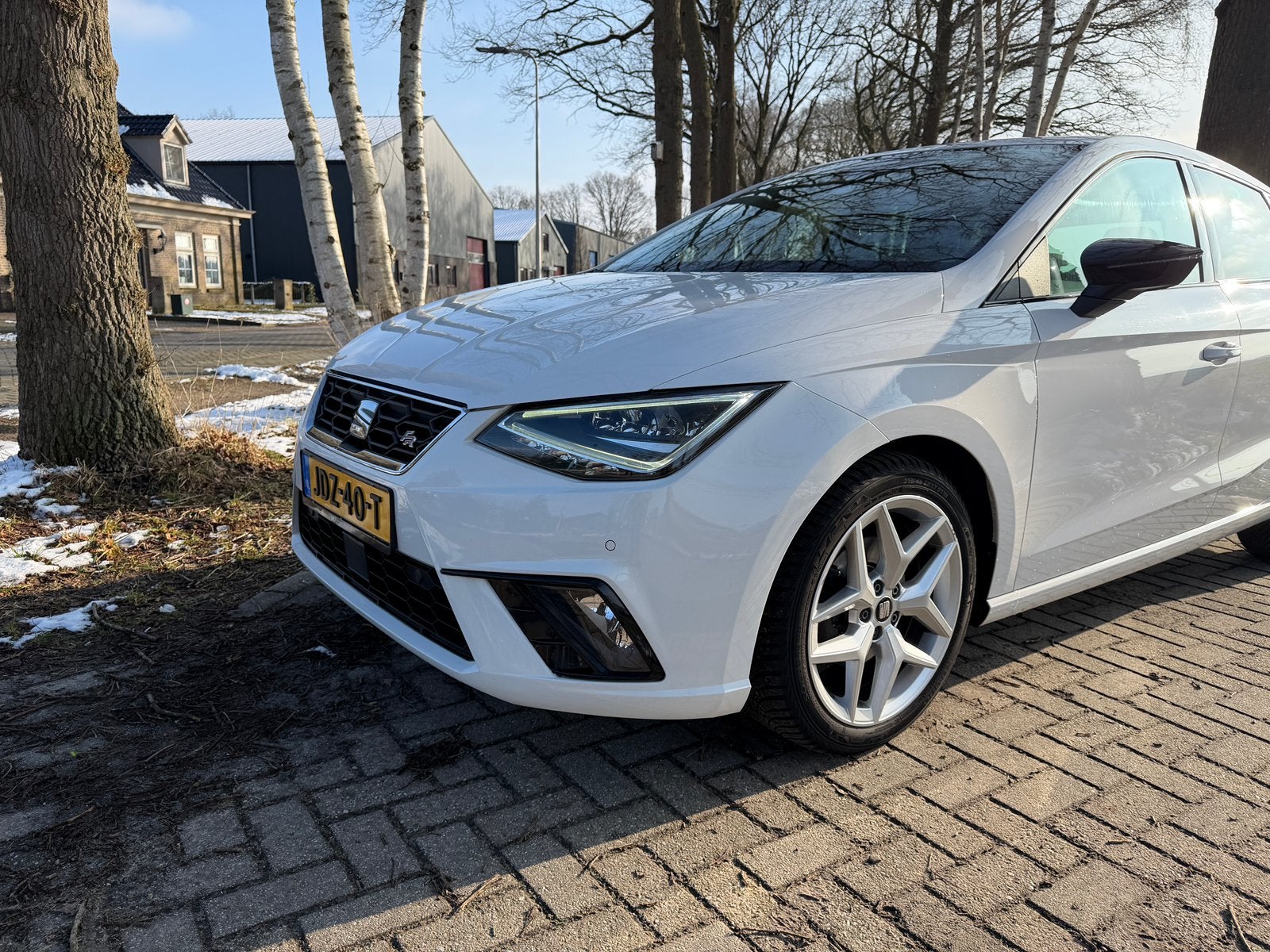 Seat Ibiza 1.0 TSI 115pk Dsg-7 2018 Wit Beats/Cruise/Camera, Auto's, Seat, Zwart, 580 kg, 1064 kg, Alcantara