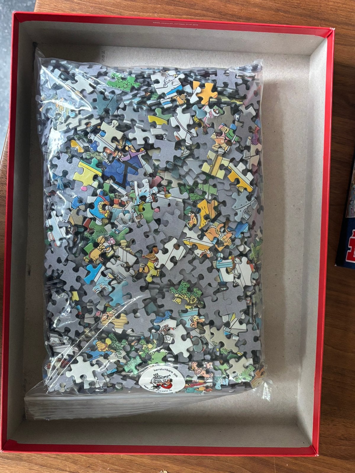 Jan van Haasteren puzzel 2000 stukjes, Hobby en Vrije tijd, Ophalen of Verzenden, Meer dan 1500 stukjes, Zo goed als nieuw