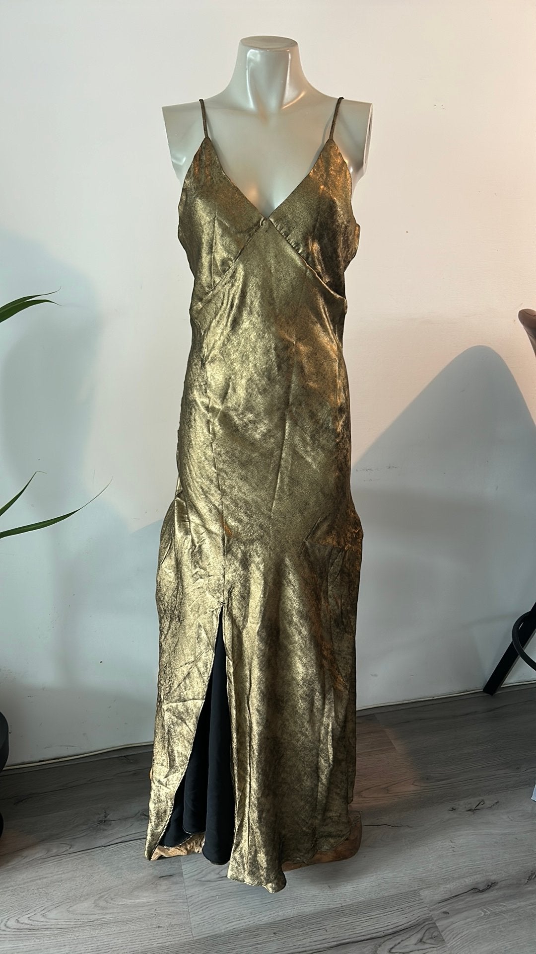 Nieuwe maxi lange open rug jurk 40, Ophalen of Verzenden, Nieuw, Maat 38/40 (M), Onder de knie