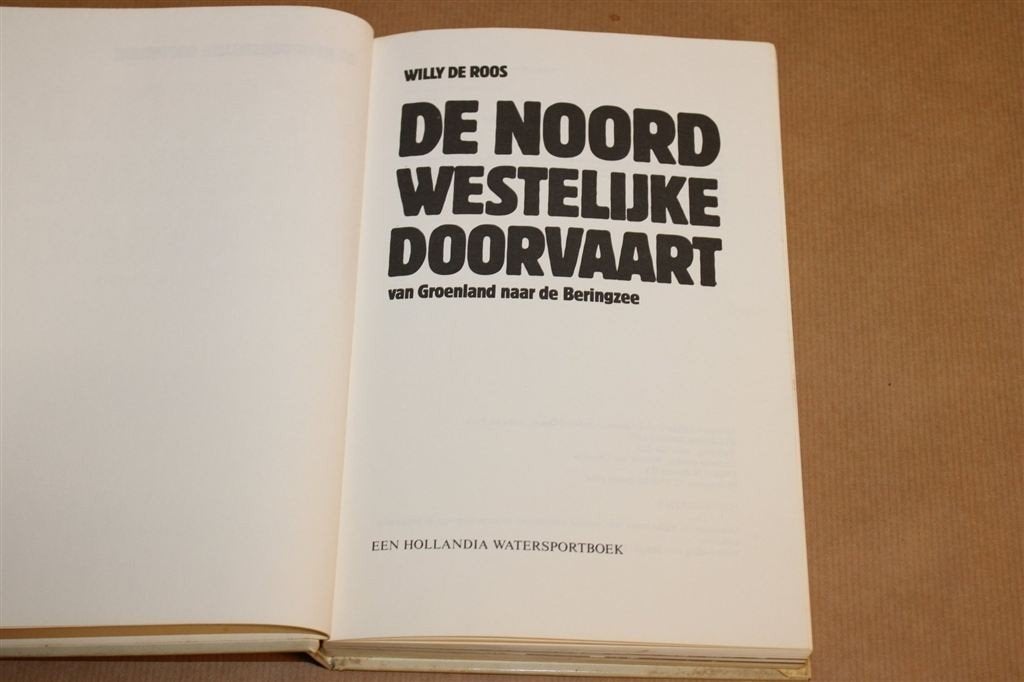 Noordwestelijke Doorvaart — Zeiltocht Groenland-Beringzee, Ophalen of Verzenden, Gelezen, Europa