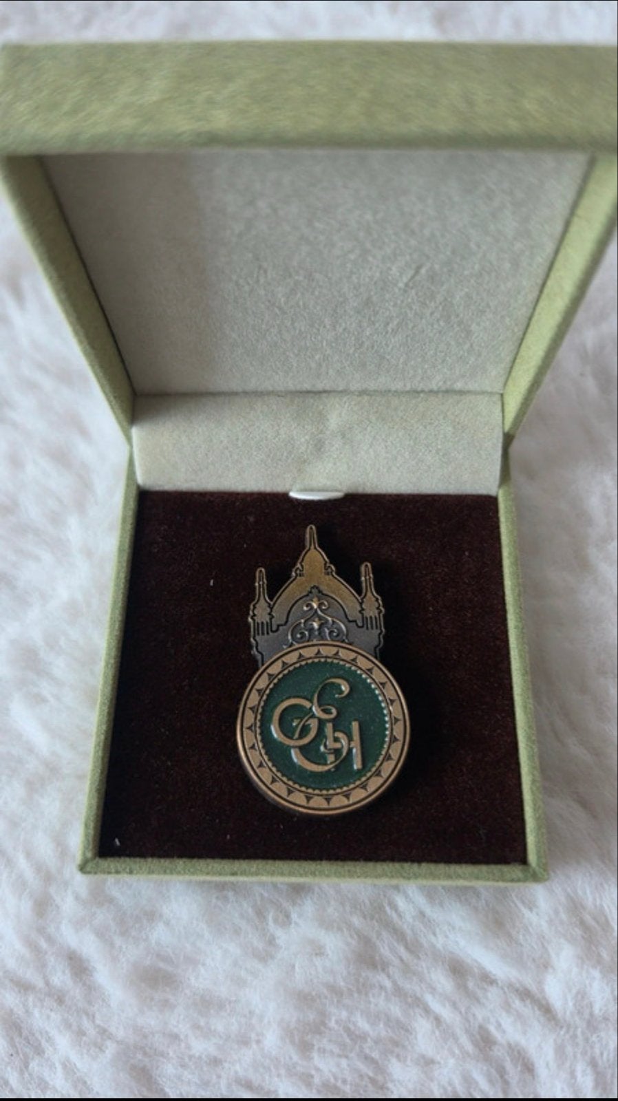 Unieke efteling grand hotel pin in doosje, Ophalen of Verzenden, Zo goed als nieuw