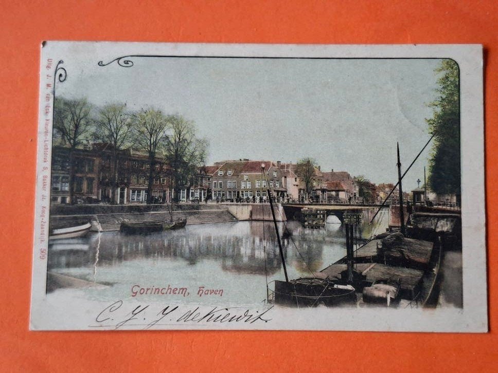 Gorinchem, #GO-26 #TOPKAART!!, Verzamelen, Ansichtkaarten | Nederland, Zuid-Holland, Voor 1920, Ophalen of Verzenden