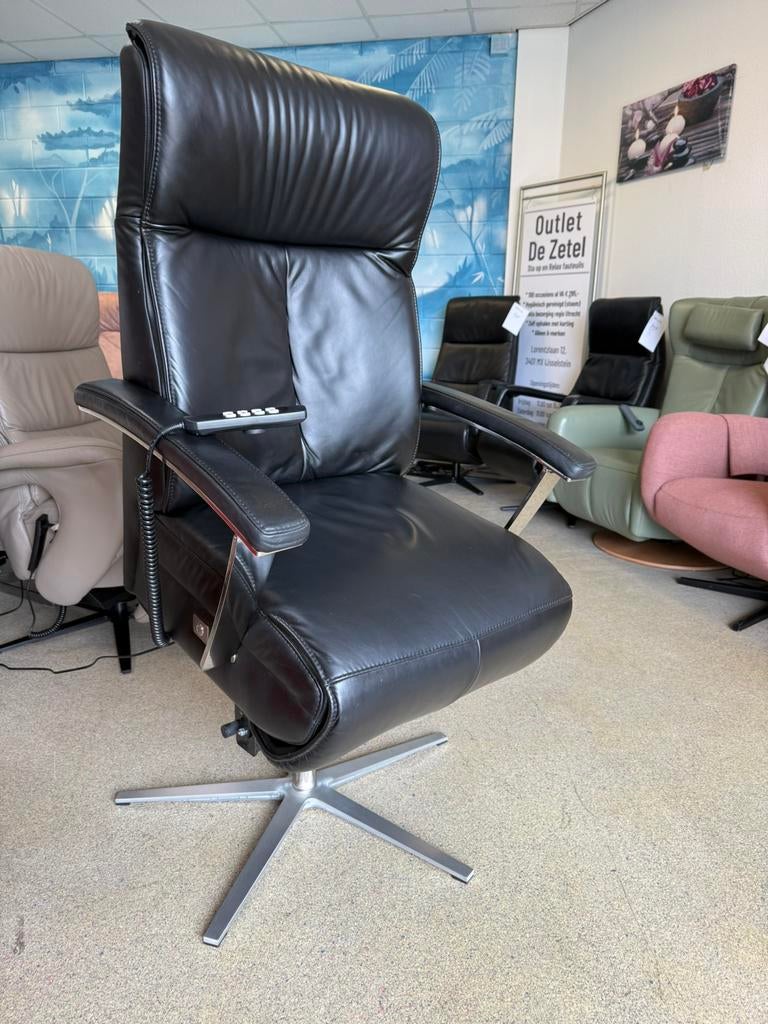 Velderhof sta op stoel relax fauteuil gratis bezorging, Ophalen of Verzenden, Zo goed als nieuw, Leer, Ruim 100 modellen in alle kleuren en maten