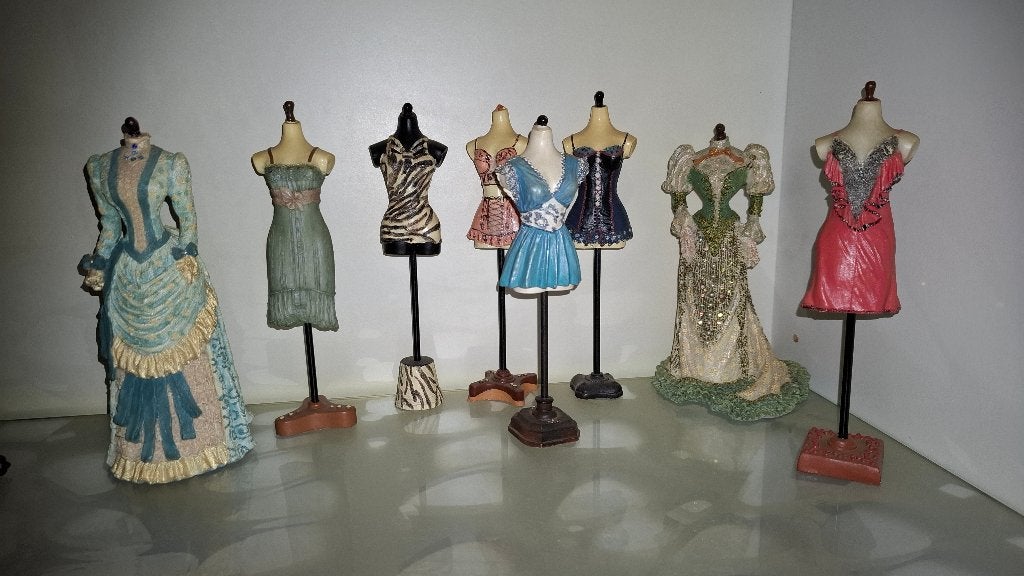 TTe koop paspoppen decoratie, Ophalen of Verzenden, Zo goed als nieuw, Overige materialen