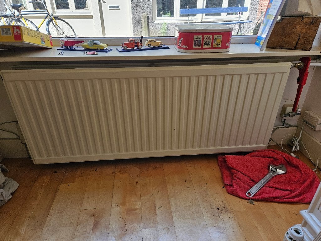 radiator T22 50 hoog x 130 breed, Ophalen, 30 tot 80 cm, Gebruikt, Radiator