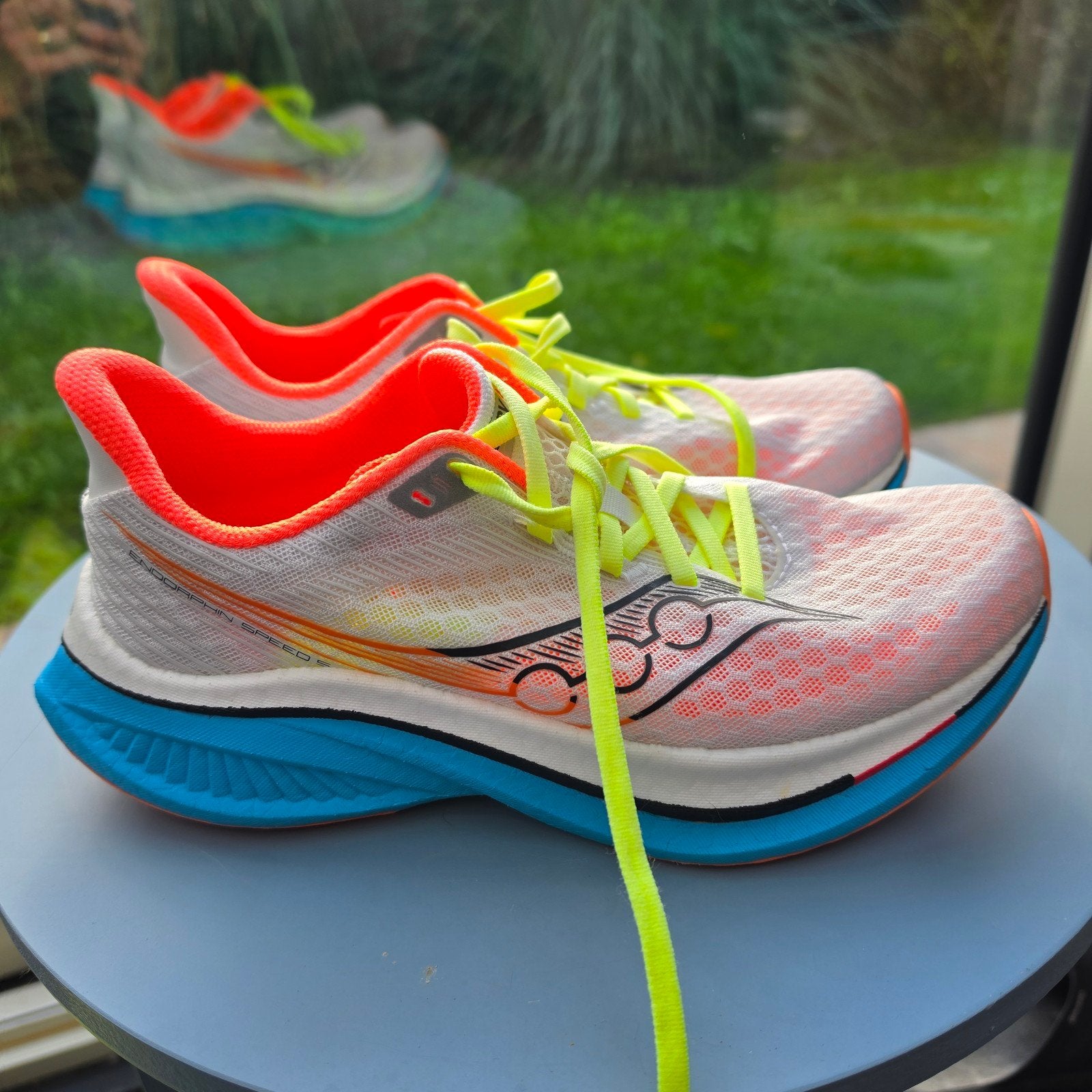 Saucony Endorphin Speed 5 Hardloopschoenen - Maat 41, Sport en Fitness, Gebruikt, Hardloopschoenen, Hardlopen, Saucony