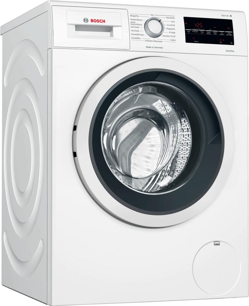 Bosch Serie 6 Wasmachine - Voorlader, Ophalen, 1200 tot 1600 toeren, Gebruikt, 8 tot 10 kg