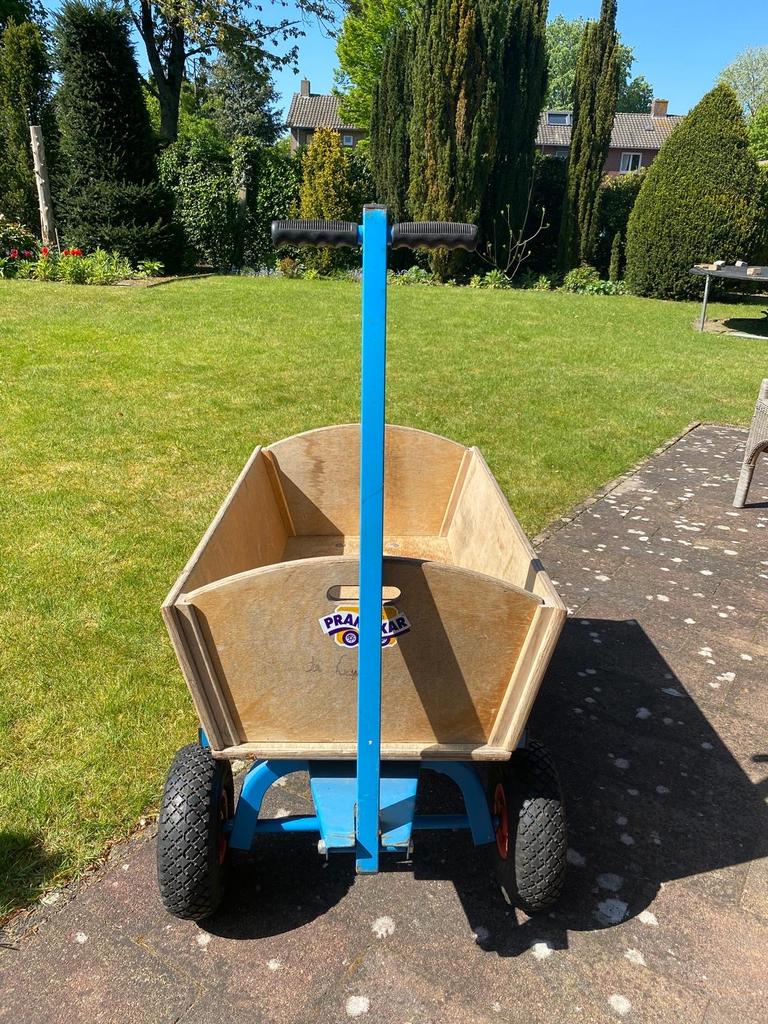 Bolderkar hout met uitneembare schotten, Ophalen, Gebruikt