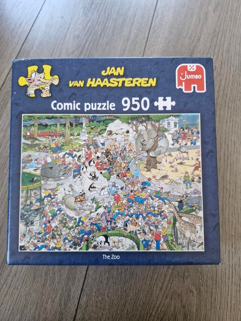 Jan van Haasteren De Dierentuin 950 stukjes, Ophalen, 500 t/m 1500 stukjes, Zo goed als nieuw, Legpuzzel