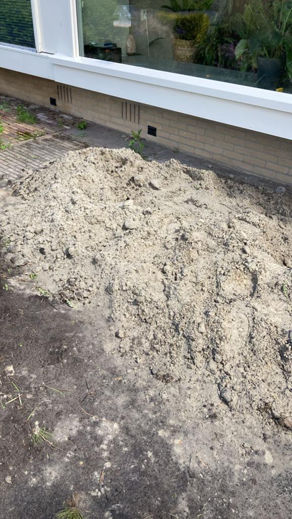 Zand straatzand ophoogzand vulzand, Ophalen