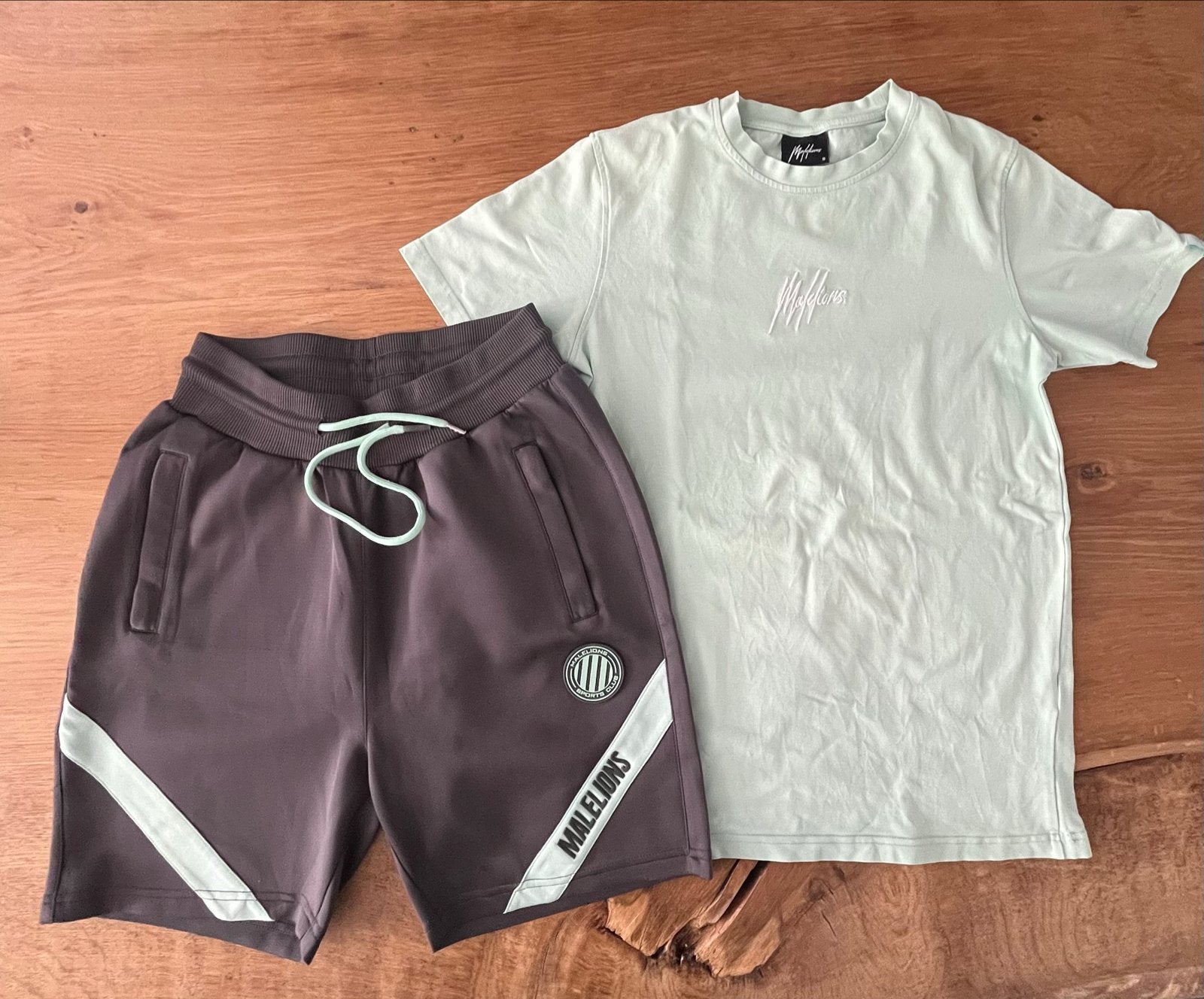 Malelions T-shirt en korte broek set maat s, Ophalen of Verzenden, Zo goed als nieuw