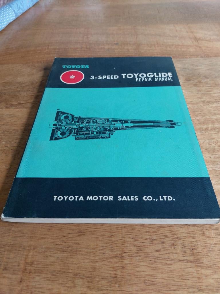 REPAIR MANUAL 3-SPEED TOYOGLIDE TOYOTA CROWN, Ophalen of Verzenden