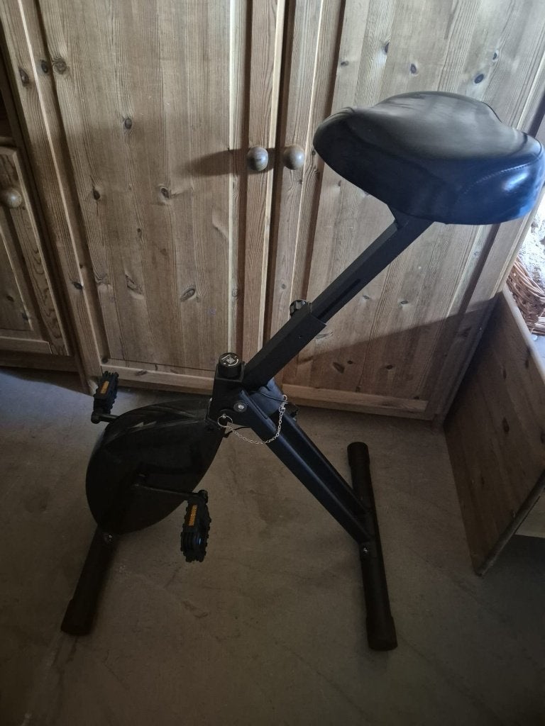 DeskBike Original bureaufiets - weinig gebruikt, Sport en Fitness, Fitnessapparatuur, Ophalen, Zo goed als nieuw, Metaal, Stoelfiets