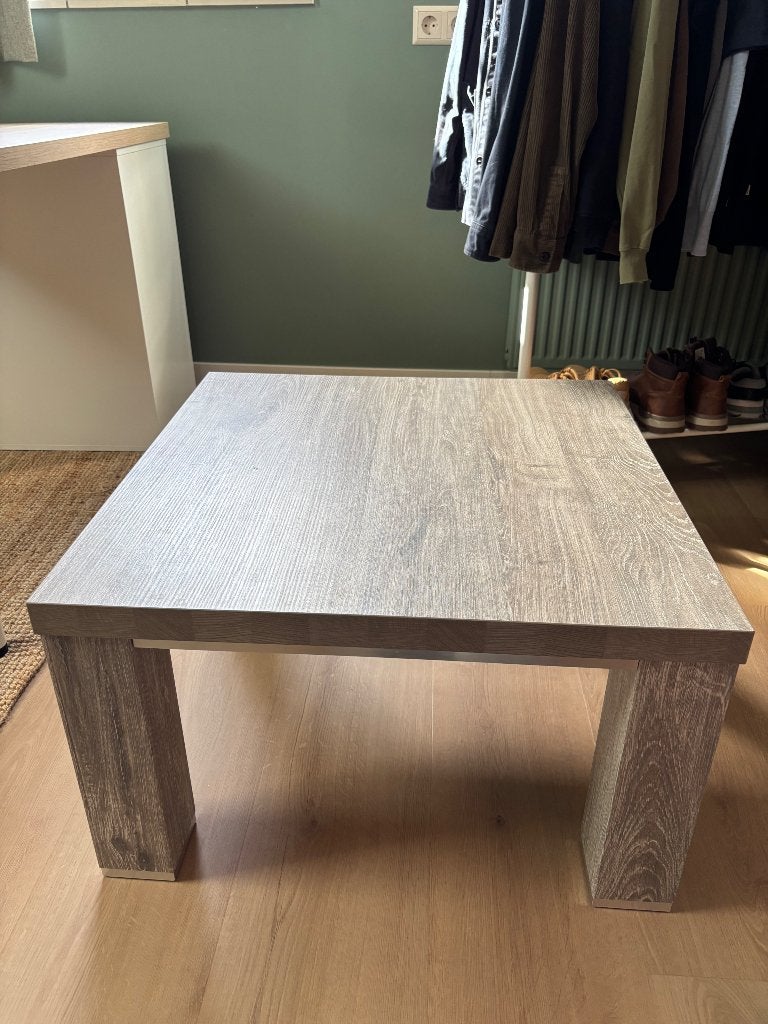 Salontafel 67x67x40 cm, Huis en Inrichting, Ophalen, Gebruikt, 50 tot 100 cm, Vierkant