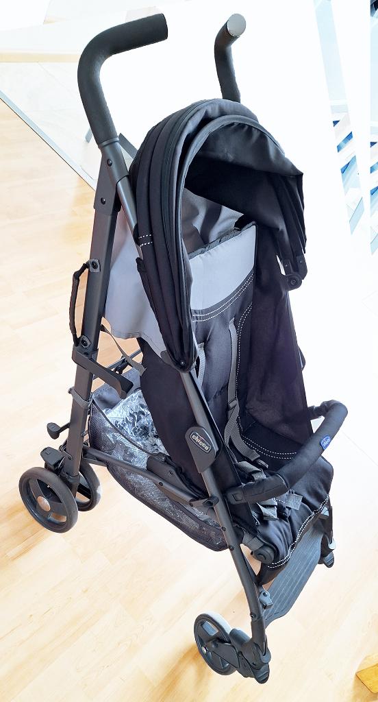 Chicco Liteway4 buggy, Kinderen en Baby's, Buggy's, Gebruikt, Regenhoes, Verstelbare rugleuning, Voetenzak, Zonnekap, Ophalen of Verzenden