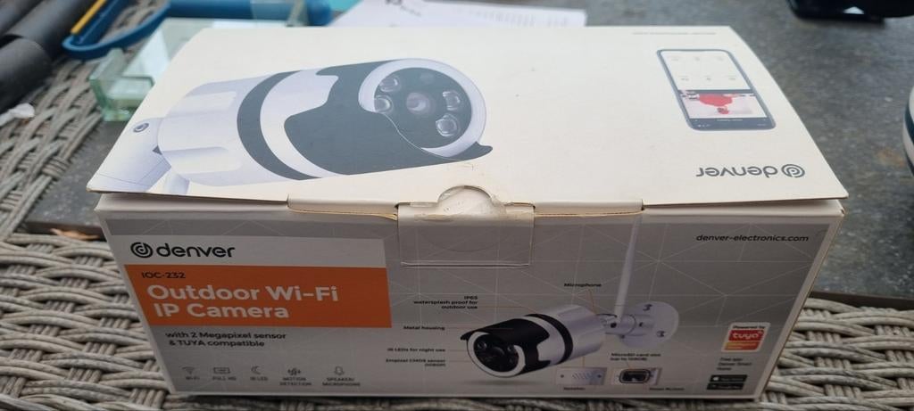 Denver Outdoor Wi-Fi IP Camera - Gebruikt, Ophalen of Verzenden, Nieuw