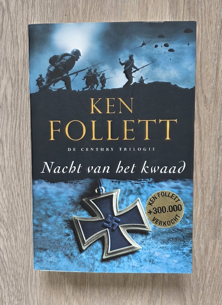 Ken Follet - Nacht van het kwaad, Ophalen of Verzenden, Zo goed als nieuw, Ken Follett