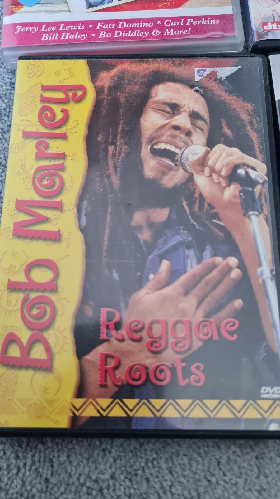 3 DVD's: The Beatles, Bob Marley,  Rockroll, Ophalen of Verzenden