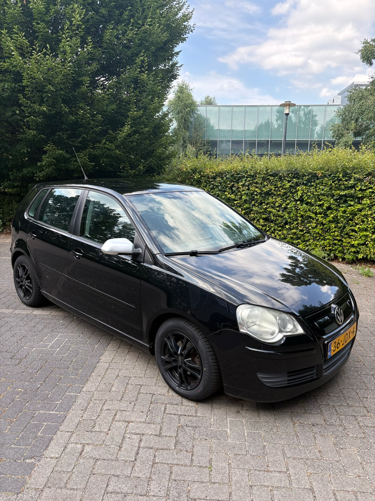 Volkswagen Polo 1.4 TDI 59KW Blue Motion 2009 Zwart, Voorwielaandrijving, Zwart, Origineel Nederlands, 26 km/l