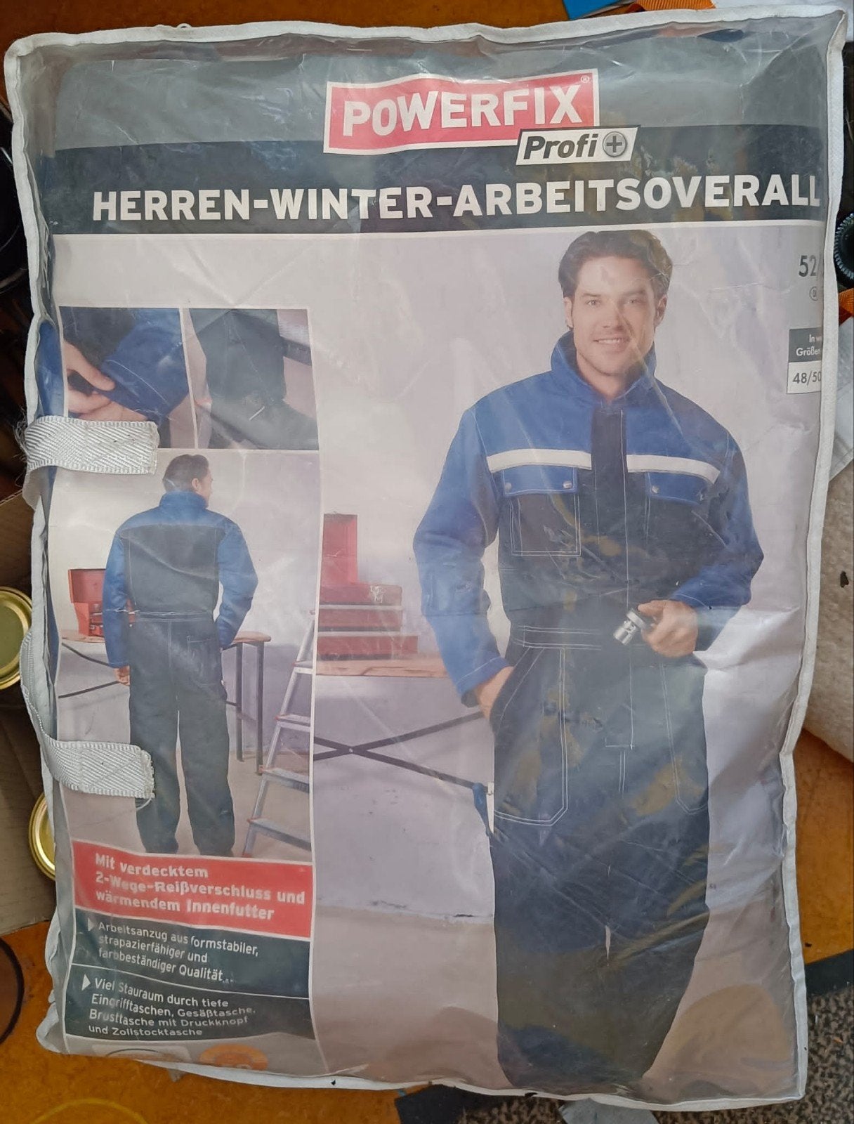 Nieuwe Powerfix Profi Heren Winter Werkoverall Maat 48/50, Ophalen of Verzenden