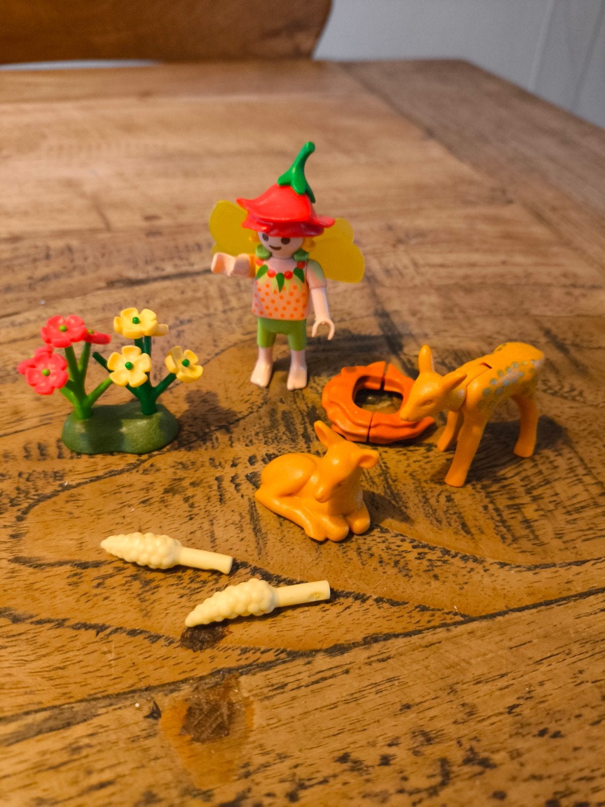 Playmobil 9144 Bloemenfee met dieren en bloemen, Ophalen of Verzenden, Gebruikt