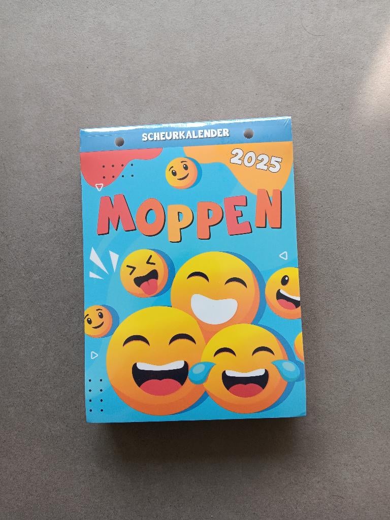 Moppen kalender 2025 nieuw in de verpakking, Ophalen of Verzenden, Dagkalender, Nieuw