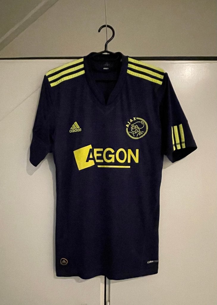 Ajax uitshirt 2010/2011 maat S, Maat S, Ophalen of Verzenden, Zo goed als nieuw, Shirt