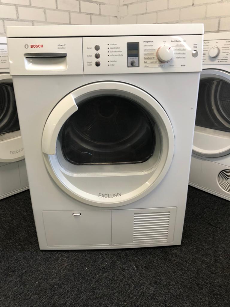 €179 Bosch Maxx7 condensdroger MET GARANTIE OPHALEN, Witgoed en Apparatuur, Wasdrogers, Zo goed als nieuw, Condens, 6 tot 8 kg