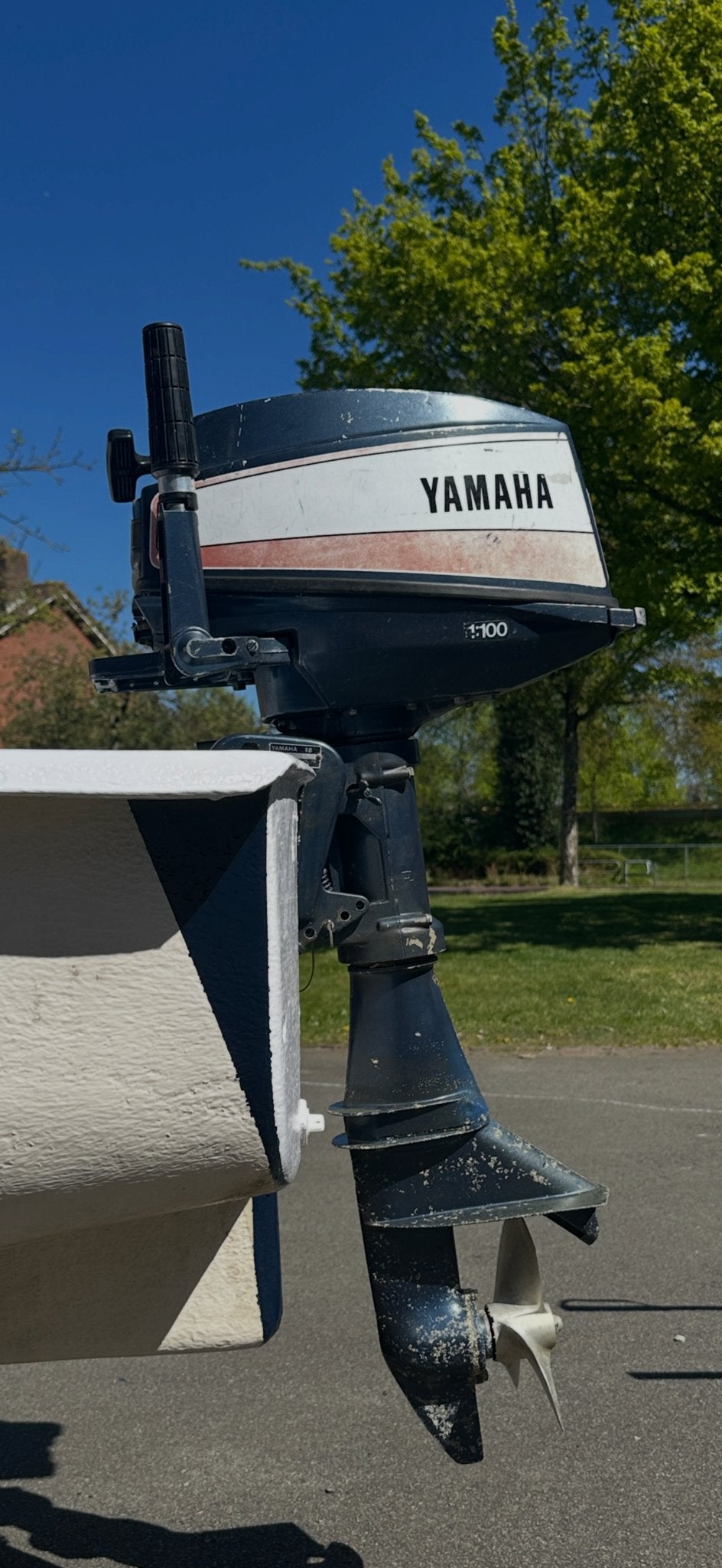 Goed lopende Yamaha 8pk buitenboordmotor, Ophalen, Gebruikt