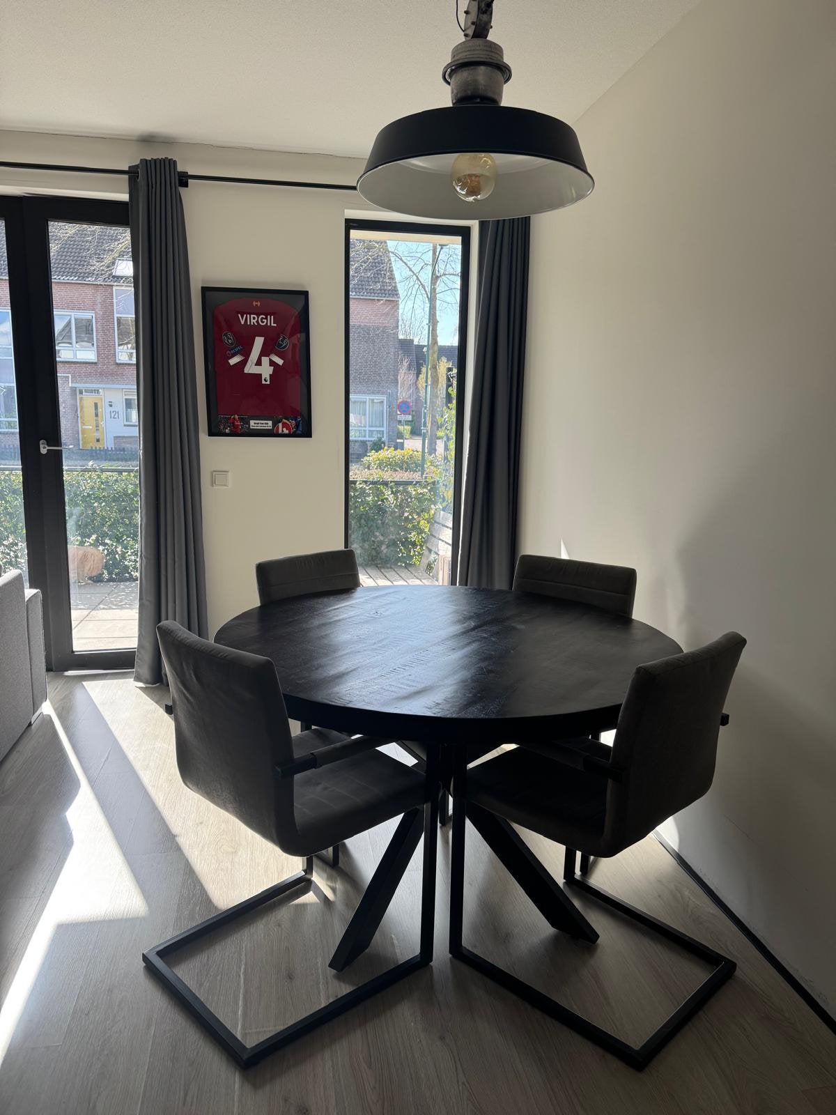Industriële hanglamp - Metalen hanglamp Zo goed als nieuw, Ophalen of Verzenden, Zo goed als nieuw, Metaal, E27 (groot)