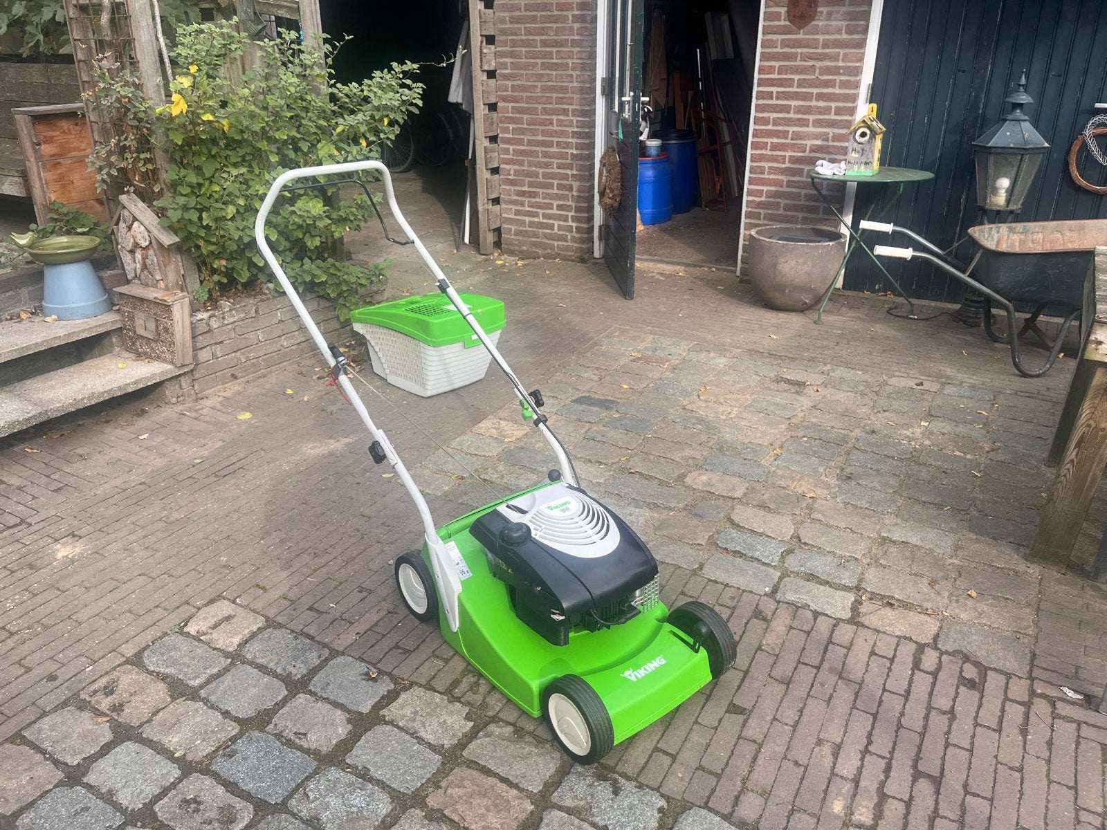 Viking MB 443.0 C Benzine Grasmaaier - Start Goed, Cirkelmaaier, Ophalen, Gebruikt