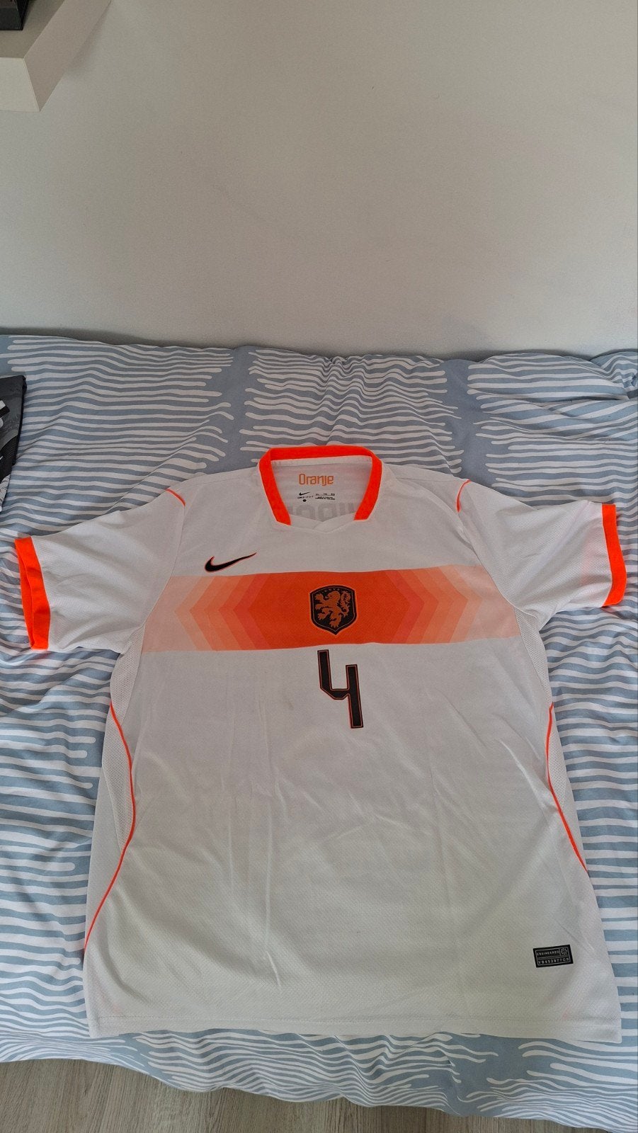 WK 2026 Uitshirt Virgil van Dijk met Broekje, Maat L, Ophalen of Verzenden, Zo goed als nieuw, Shirt
