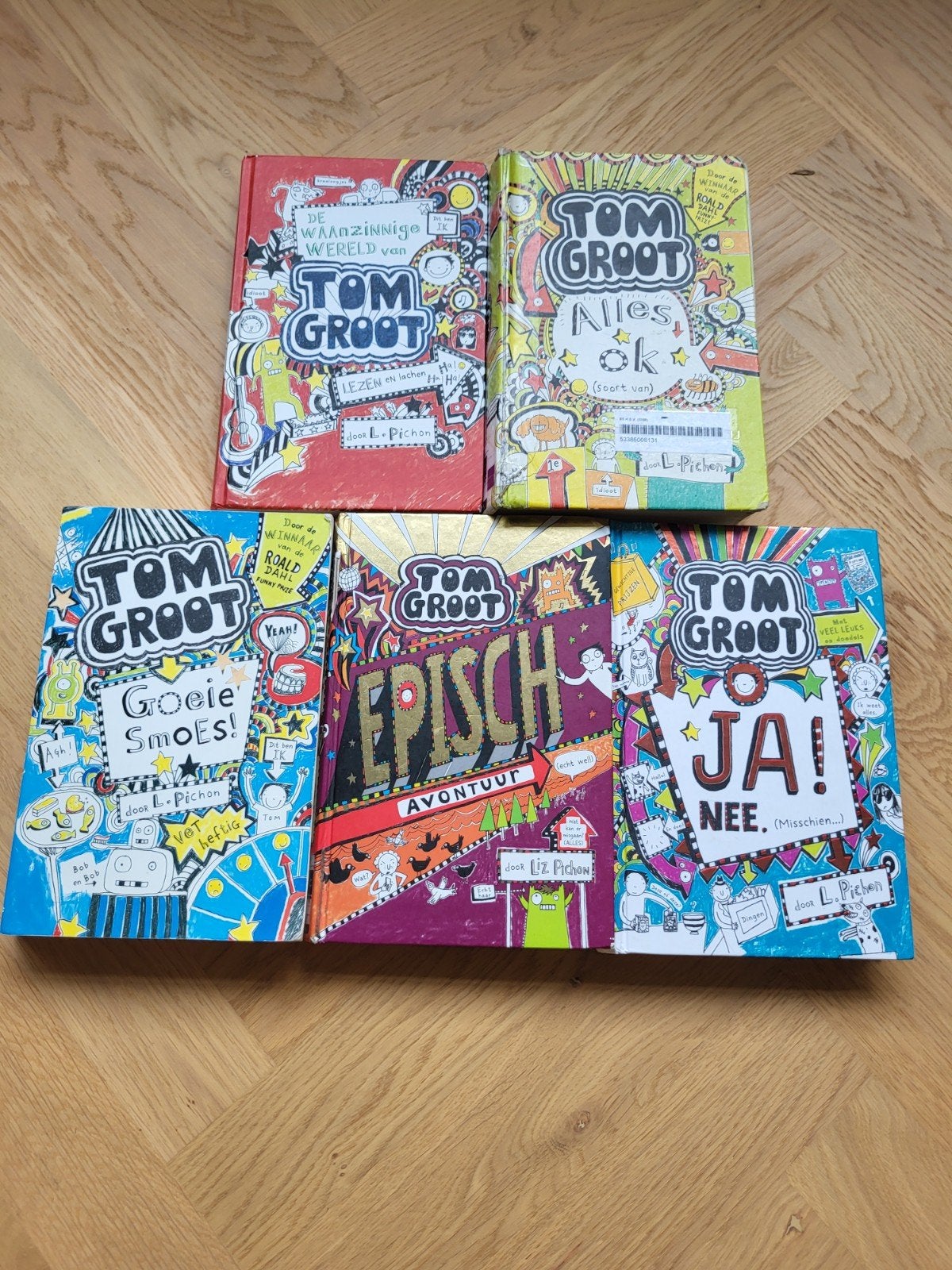 Tom Groot Boeken - Complete Set van 5, Ophalen of Verzenden, Zo goed als nieuw