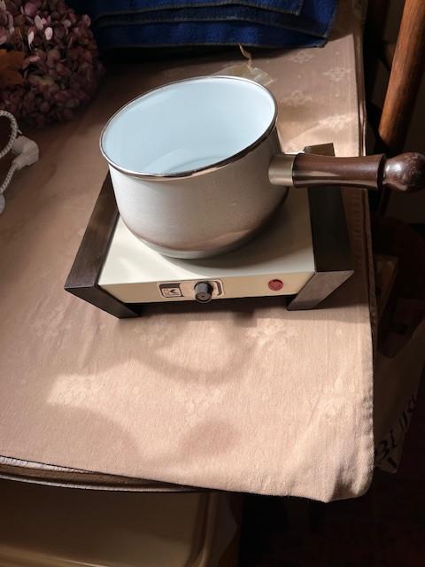Fonduestel Kalorik, Witgoed en Apparatuur, Fonduesets, Ophalen of Verzenden, Gebruikt, Elektrisch, Fondueset
