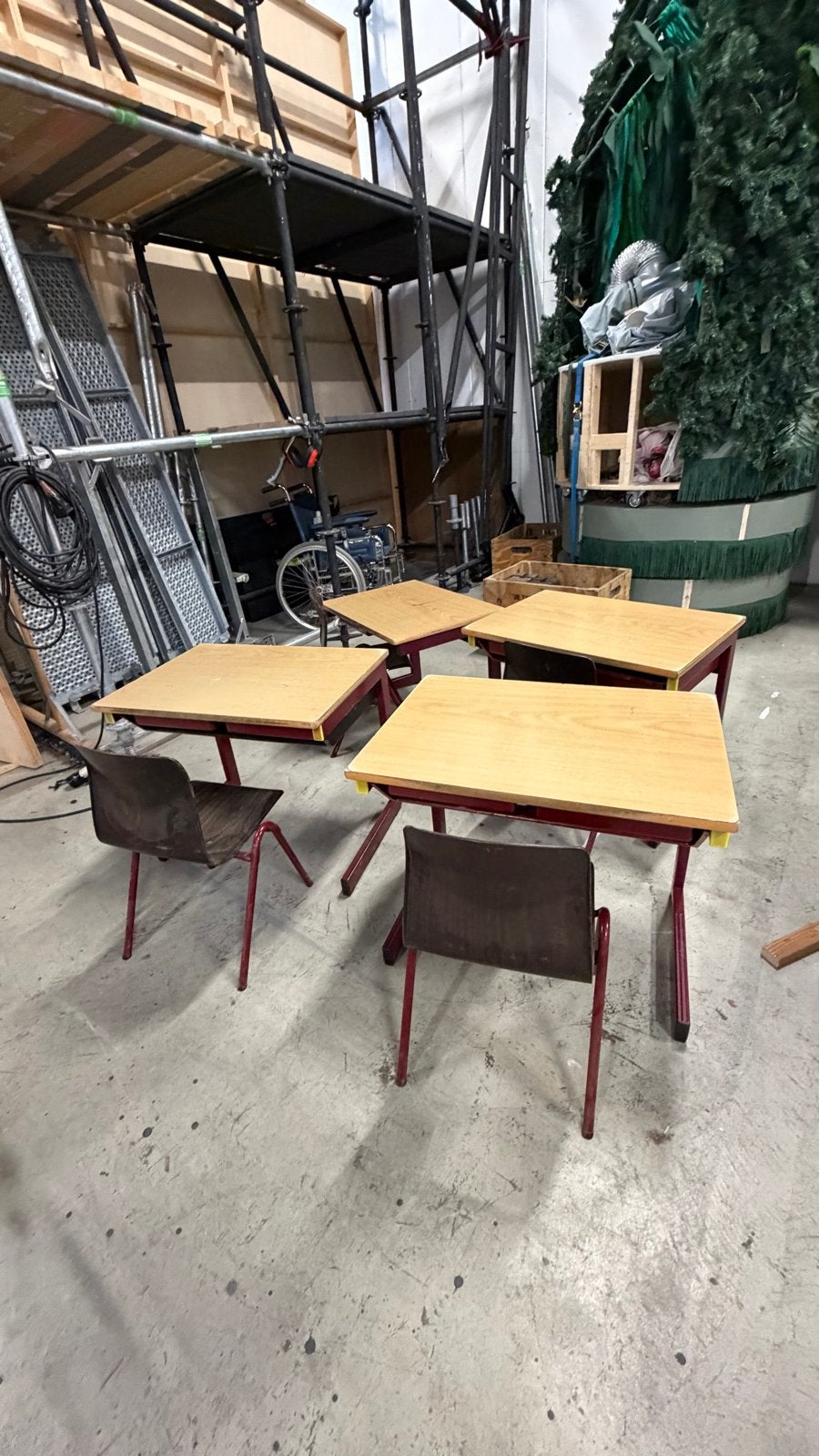 Stevige schooltafels voor kleuters - Ideaal voor klaslokaal, Kinderen en Baby's, Kinderkamer | Tafels en Stoelen, Ophalen, Gebruikt